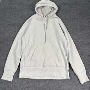 VTG Camber USA Heavyweight Pullover Hoodie Sweatshirt Gray Men's Size Large Tall